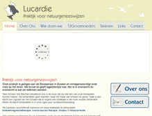 Tablet Screenshot of lucardie.eu